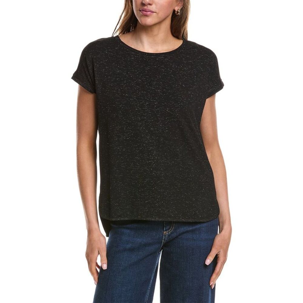 Ichi Womens  Ihrebel High-Low T-Shirt, Black